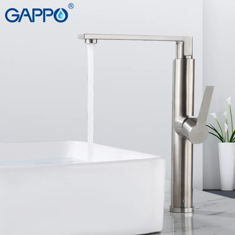 Gappo кухонные краны смеситель для раковины Поворотный кухонный из нержавеющей