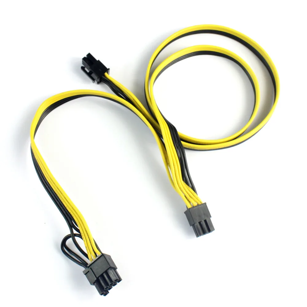 Модульные PSU кабели питания PCI e 6pin к 8 pin 6 + 2pin Express Внутренний силовой сплиттер