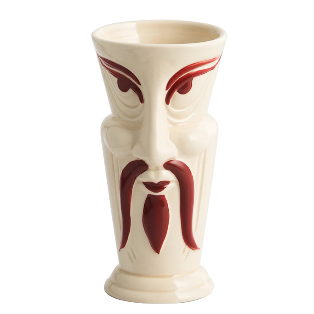 Кружка Warrior Tiki посуда для бара искусственная керамическая чашка пива и вина