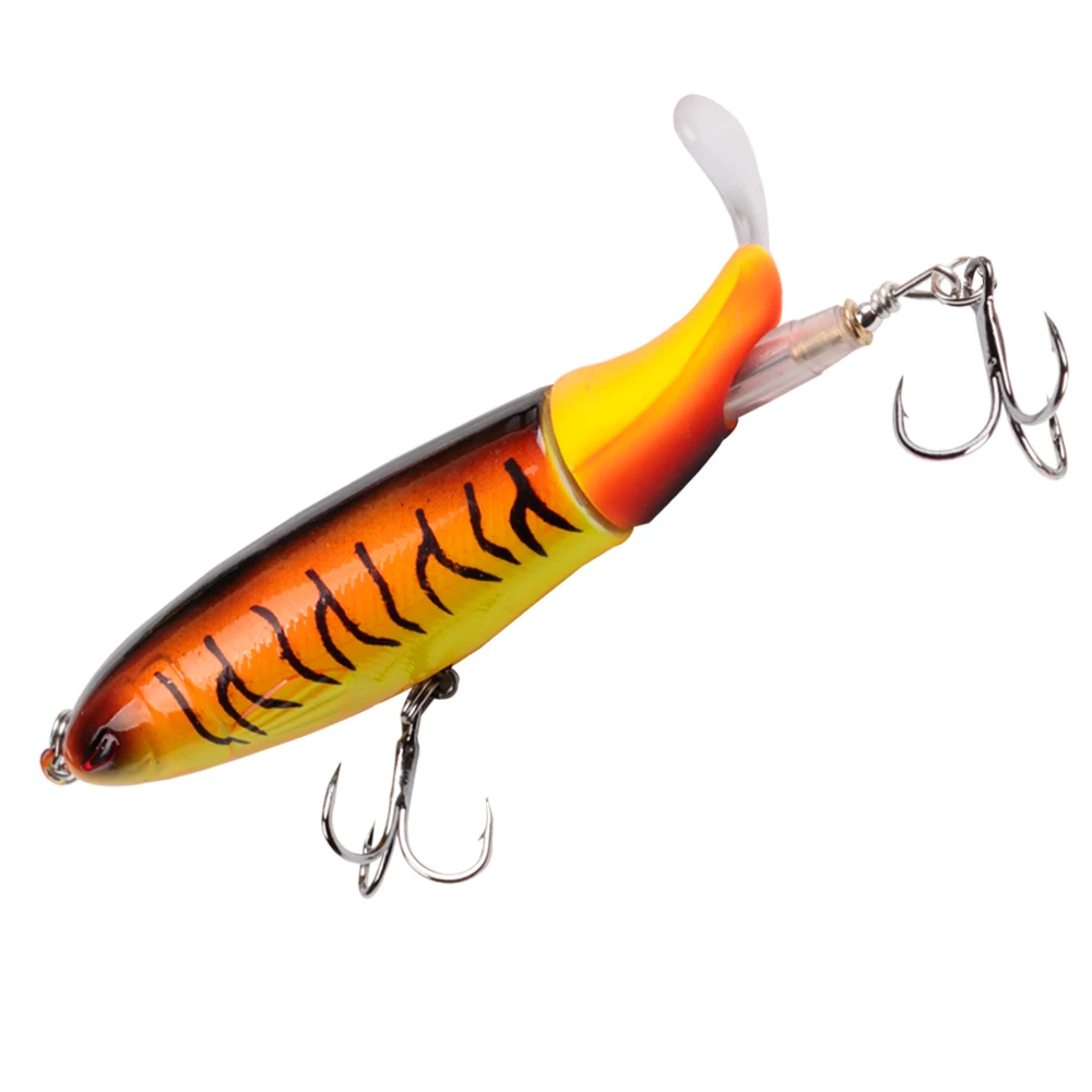 LUSHAZER Whopper plopper 10 см 13 г плавающий Поппер приманка для рыбной ловли искусственная