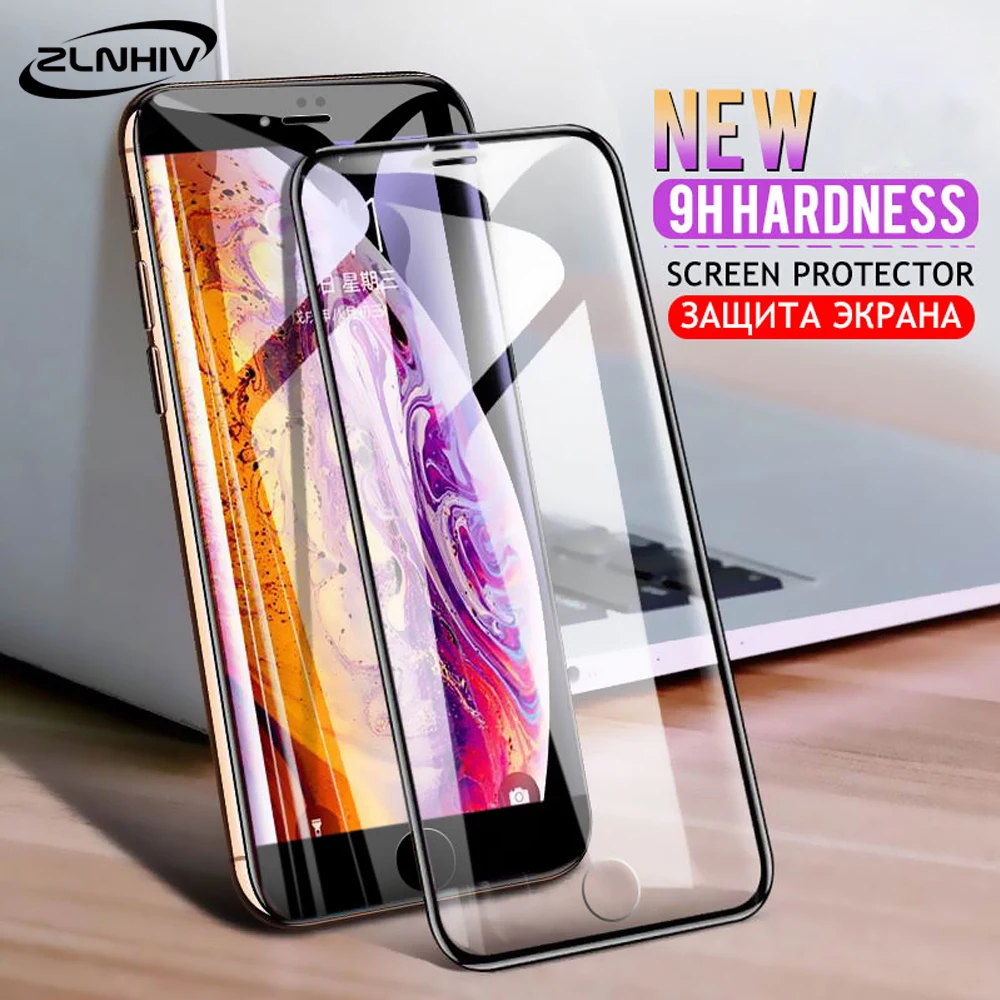 Zlnвич для iphone XS защита экрана телефона с изогнутыми краями полное покрытие стекло