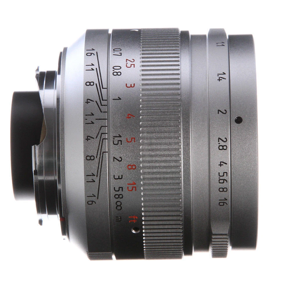 7 artisans 50 мм F1.1large Aperture Paraxial M-mount Prime Lens для камеры Leica M240 M3 M5 M6 M7 M8 M9 M9p M10 | Электроника
