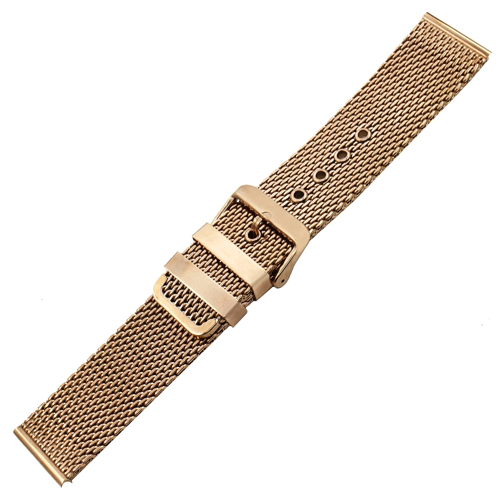 Stainless Steel Watch Band 20mm 22mm for IWC Pin Clasp Watchband Strap Wrist Loop Belt Bracelet Black Silver Men Women + Tool