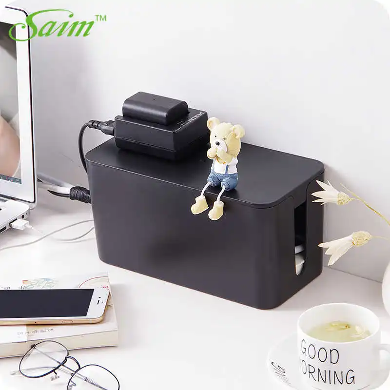 Настольный контейнер для зарядного устройства и кабеля Saim коробка хранения