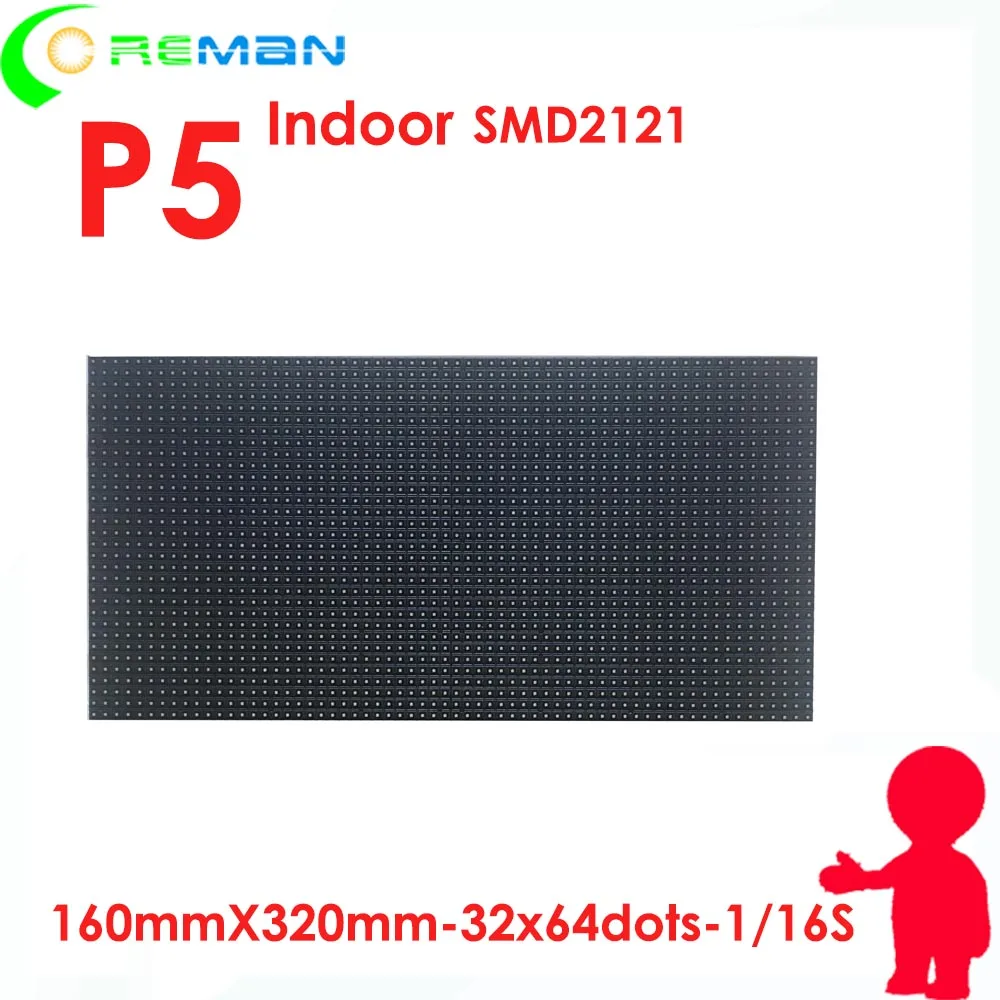 Zoo free xxx видео светодиодный дисплей модуль p5 smd2121 внутренний/p5 320x160 / rgb