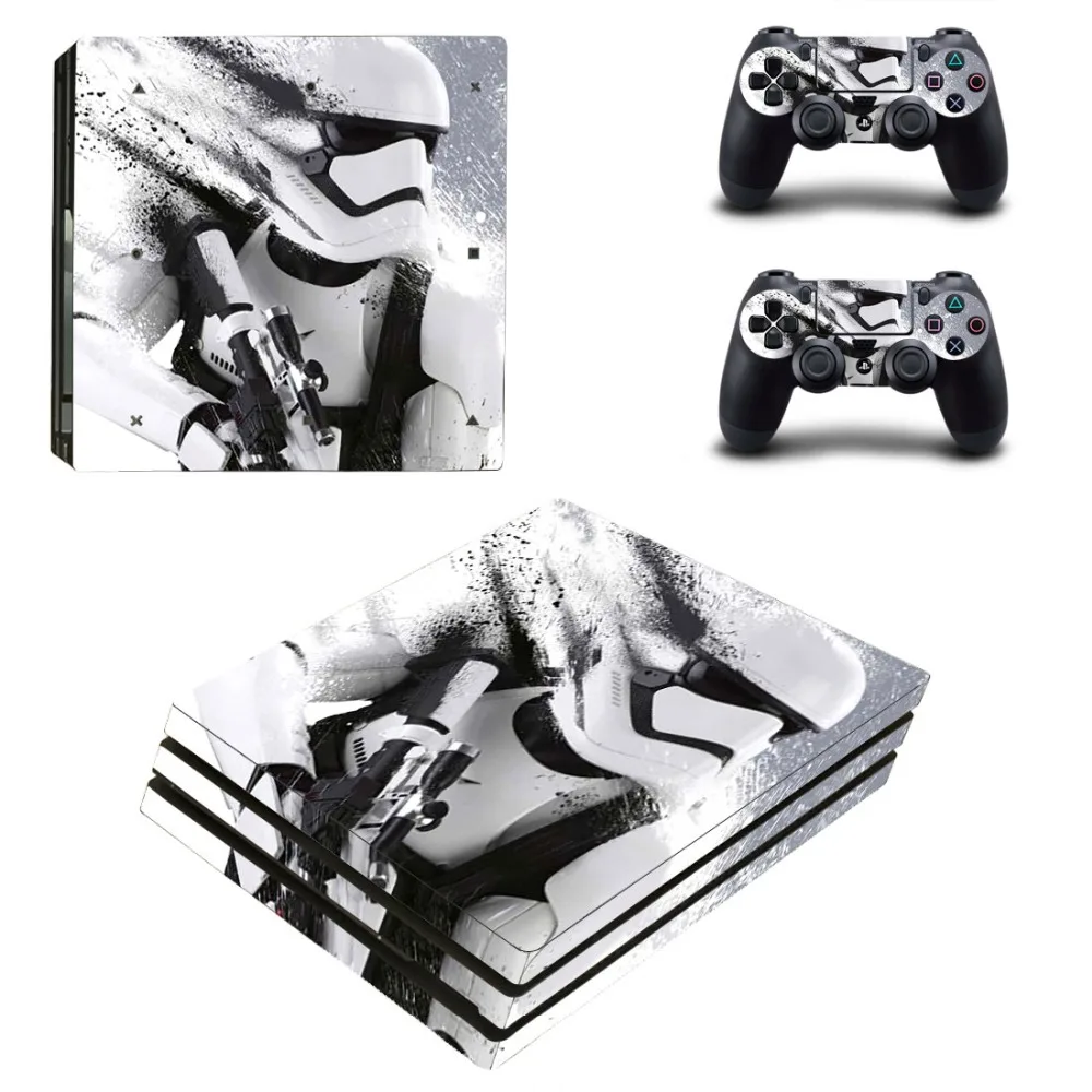 Наклейка для консоли PlayStation 4 и 2 контроллера PS4 Pro Виниловая наклейка на кожу