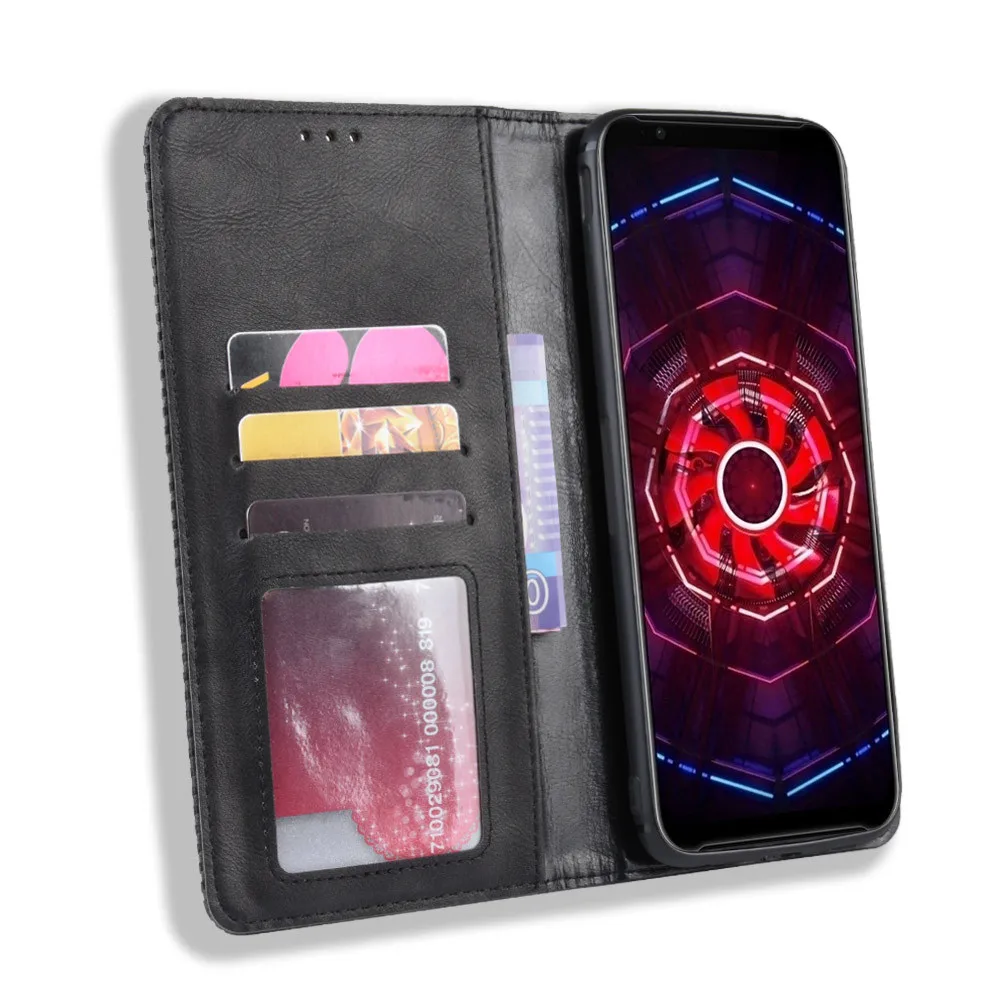 Чехол для телефона ZTE Nubia Red Magic 3 роскошный откидной Чехол-бумажник из