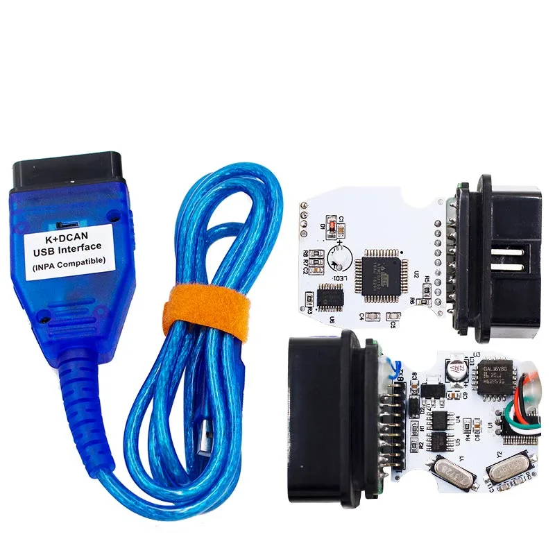 Новейший инструмент Inpa K + Can для BMW obd2 диагностический с чипом FTDI FT232RL INPA DCAN
