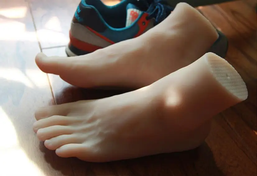 Моделирование Мужской Модели ног модель обуви человеческая перевернутая