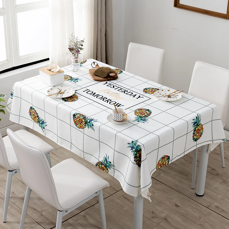 Скатерть для чайного стола в скандинавском стиле скатерть пикника с принтом