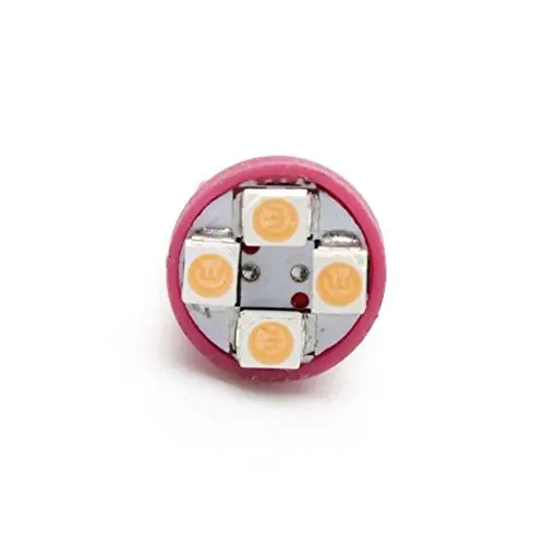 10x розового и фиолетового цветов инструмент кластер спидометра T10 168 4-SMD