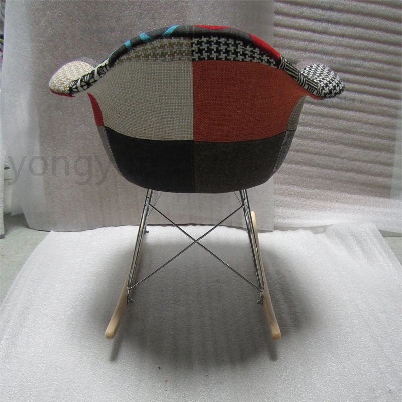 Минималистичная современная мебель для комнаты отдыха модное кресло качалка