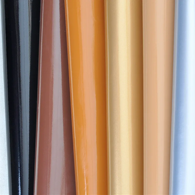 Искусственная блестящая зеркальная кожа из ПВХ синтетическая для сумки