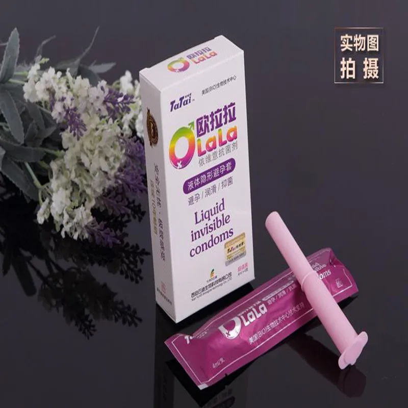 Нано серебро жидкость невидимый антибактериальные презерватив женский с