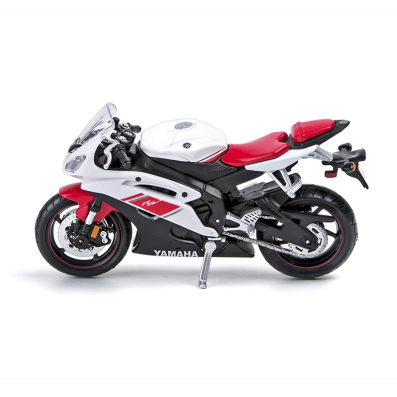 Maisto 1:18 мотоцикл YAMA 2008 модели из металла литье под давлением миниатюрная гоночная