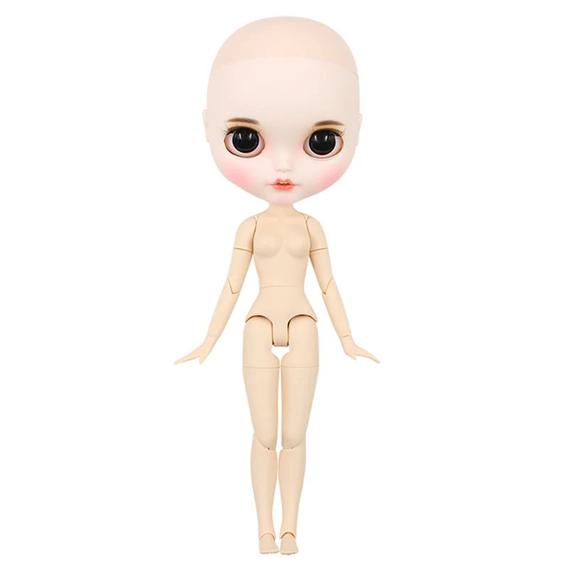 Ледяной DBS Blyth кукла лысый сустав тело подгонянное матовое лицо без волос 1/6