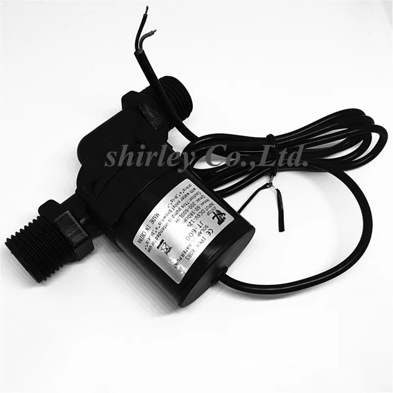 Солнечный DC 12V 24V циркуляционный насос горячей воды бесщеточный мотор для