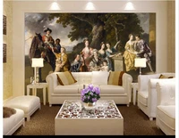 custom photo wallpaper 3d mural beauty sir william young family european background wall paintings wall papers home decoration