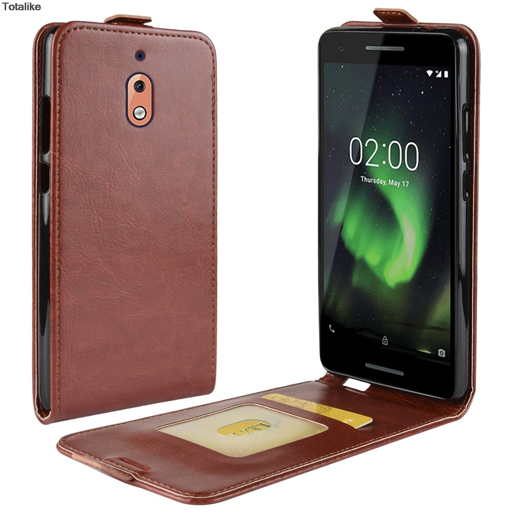 Pu кожаный чехол для Nokia 2,1 5," чехол с магнитной застежкой откидной Чехол защитный чехол с отделением для денег