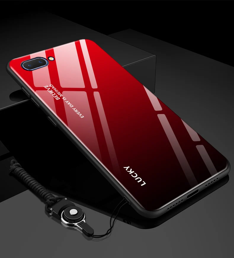 6,2 дюймов для OPPO A3S мобильный чехол для телефона для OPPO A 3S закаленное стекло задняя крышка OPPOA3S a3 s стеклянный чехол s coque shell