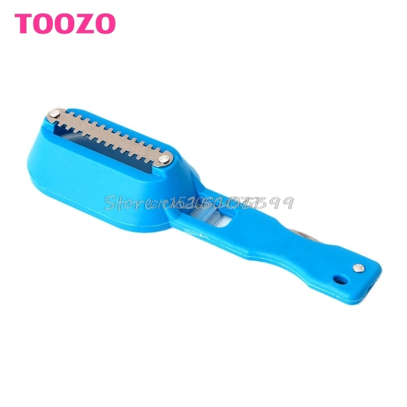 Многофункциональное устройство для быстрой очистки рыбной кожи стальной