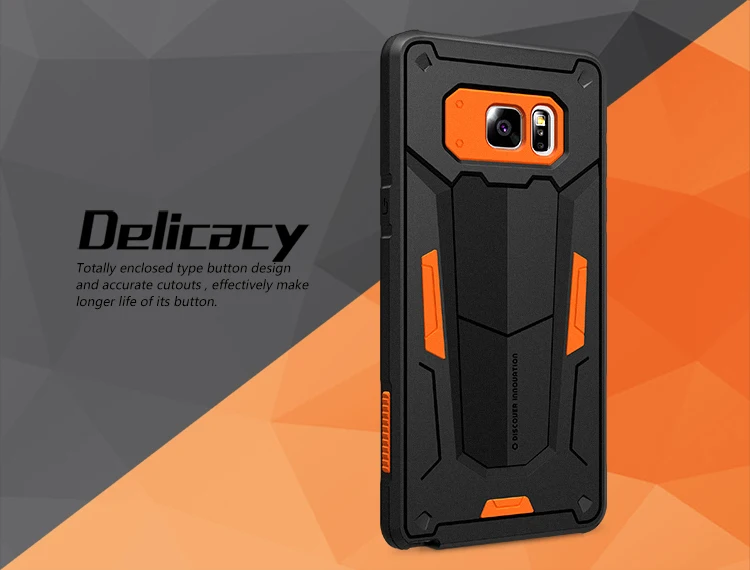 Для Samsung Примечание fe чехол Nillkin Defender II противоударный Armour тонкий прочный Shiled Крышка для Samsung Galaxy 7 Примечание fe весело edition
