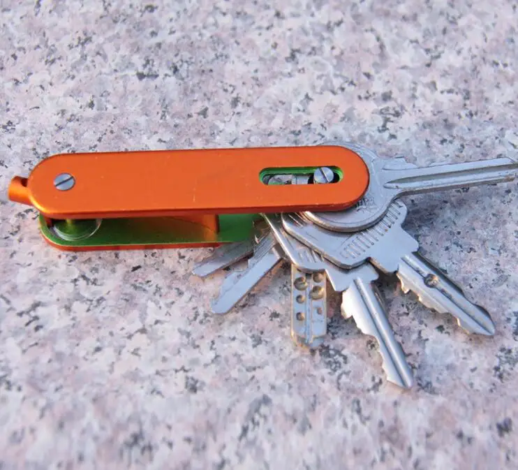 EDCGEAR высококачественный органайзер для ключей из алюминиевого сплава держатель