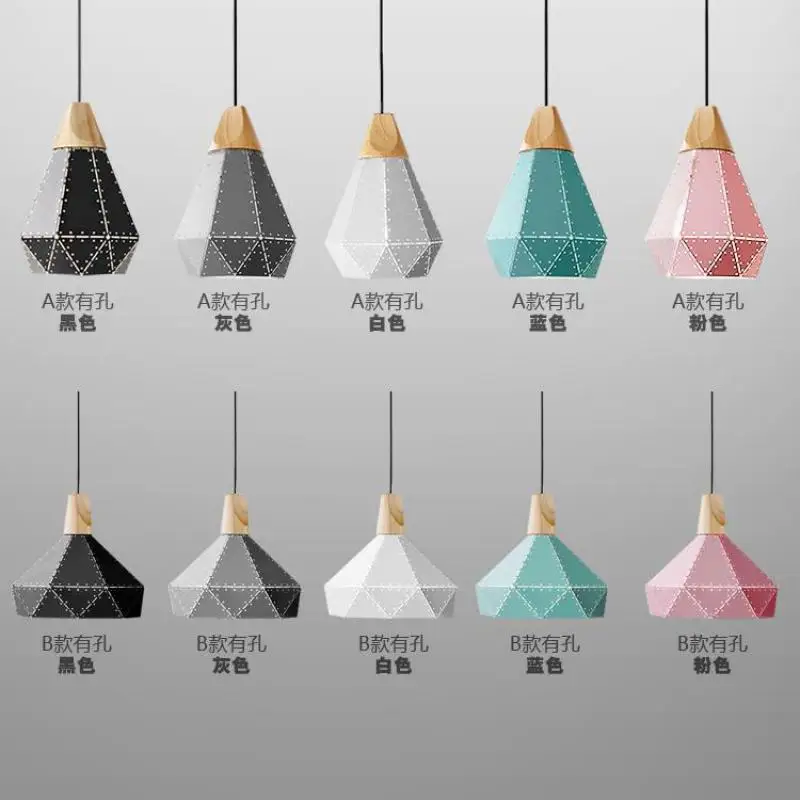 витрина Кухонная звезда Деревянные подвесные светильники 1-3 шт Северная Европа