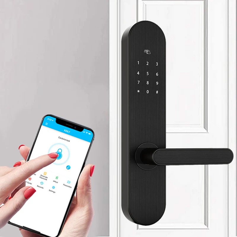 Биометрический замок отпечатков пальцев интеллектуальный безопасности с WiFi