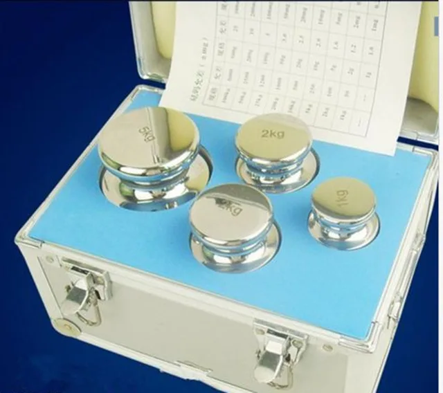 

F1 Grade 1kg-5kg Precision Stainless Steel Scale Calibration Weight Kit Set