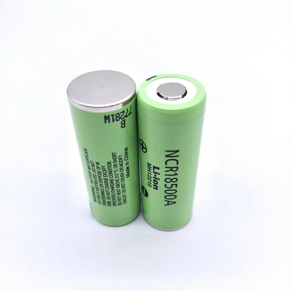 2 шт/аутентичная и оригинальная 18500A литиевая батарея 2040 Mah NCR18500A новая электронная