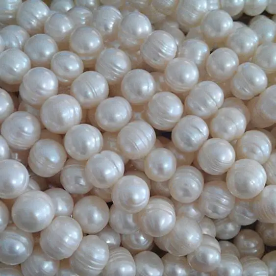 Уникальный жемчуг ювелирный магазин 10 мм белый картофельный пресноводные