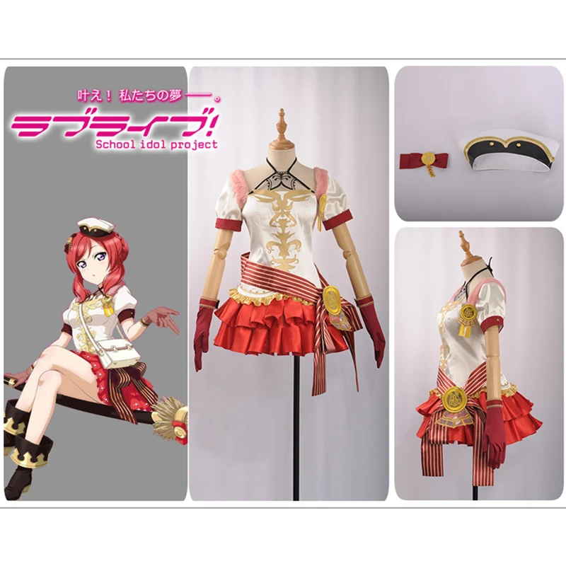 Аниме Love live Косплей колдунья волшебница Пробуждение Nishikino Mak Костюм Сексуальная