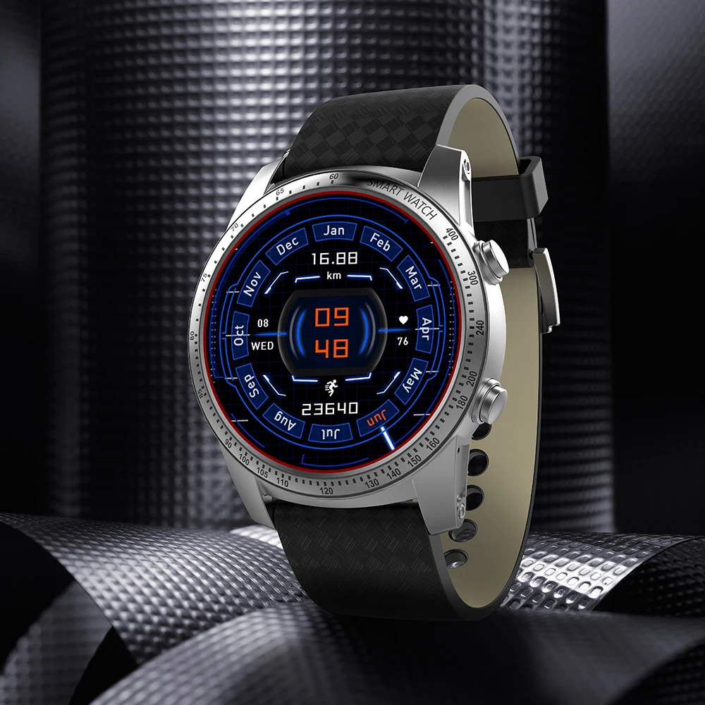Kingwear KW99 1,3" Смарт-часы телефон Android 5,1 MTK6580 ram 512MB rom 8GB gps WiFi 3g SIM карта монитор сердечного ритма умные часы