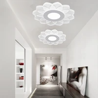simple modern creative personality bedroom corridor aisle porch home ultra thin office led ceiling lamp