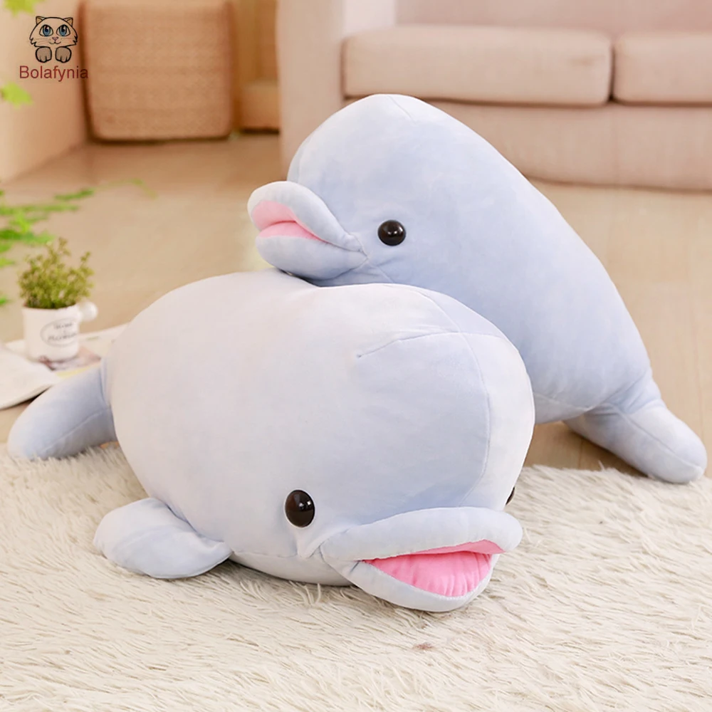 

Children Plush Stuffed Toy Down Cotton Dolphins Kids Christmas Birthday Gift