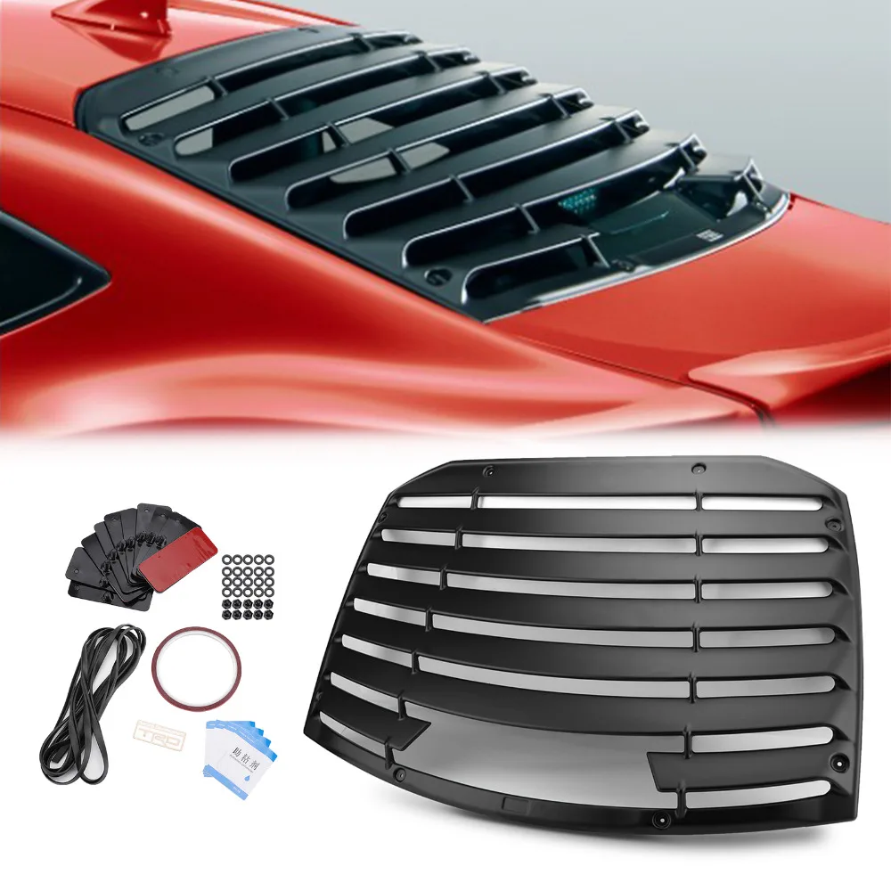 Areyourshop Автомобильная задняя жалюзи Солнцезащитная крышка ABS подходит для BRZ FR S