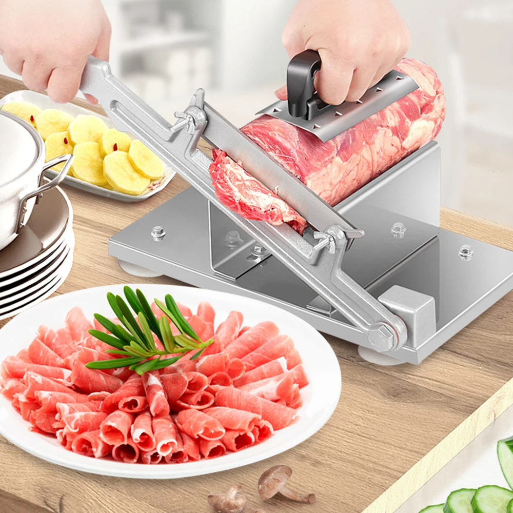 Замороженное мясо резки ягненка слайсер для говядины баранины рулонов производители ручные ножи для резки ломтиками, кухонные принадлежности Кухонные комбайны гаджеты