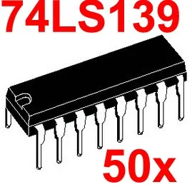 

( 50 pcs/lot ) 74LS139 Logic IC, DIP Package,TTL