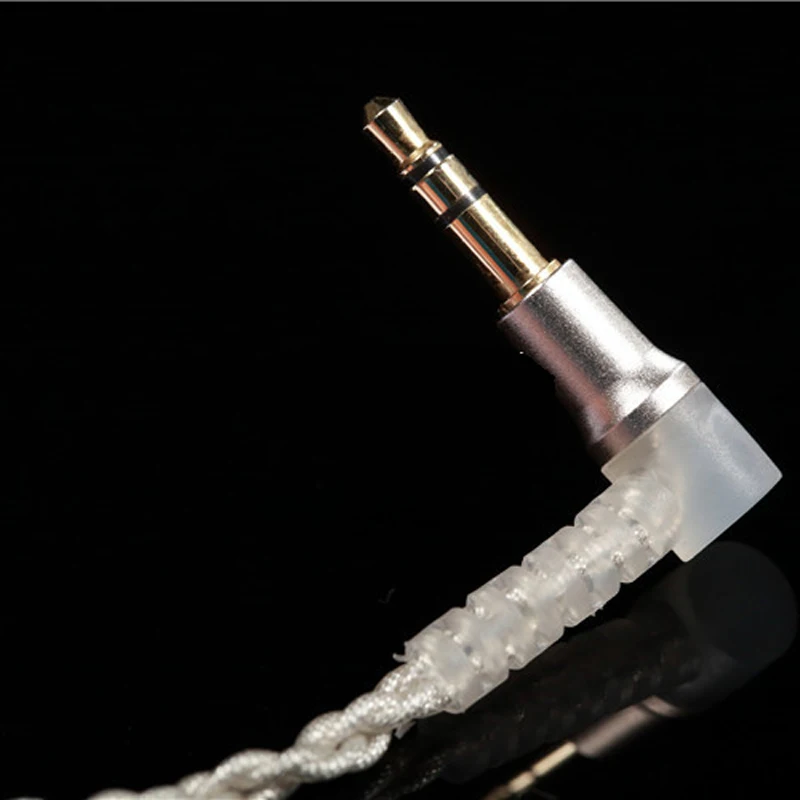 Новый 32-жильный посеребренный кабель для наушников Audio-Technica im50 im70 im01 im02 im03 im04 с