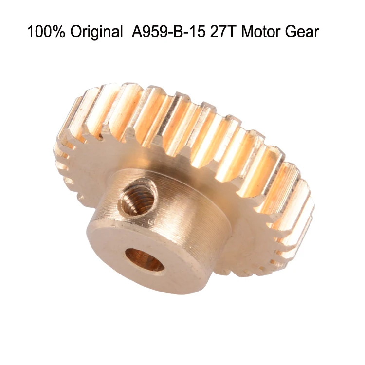 A959-B Motor Gear WLtoys 1:18 радиоуправляемые автомобильные запчасти A959/A959-B/A969, обновленные металлические детали, аксессуары из сплава, амортизатор/Шестерня/сервопривод/стержень/C сиденье и т. Д - Цвет: A959-B Motor Gear