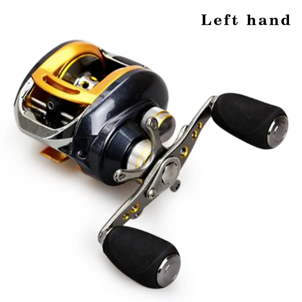 

Portable Metal Arm Rocker Left/Right Hand Droplet Fishing Reel Fish Wheel Outdoor Tools for Camping Traveling