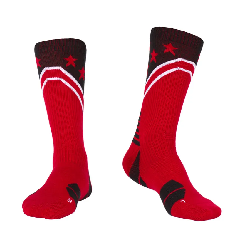 Мужские и женские мягкие носки с принтом дышащие баскетбольные хорошего