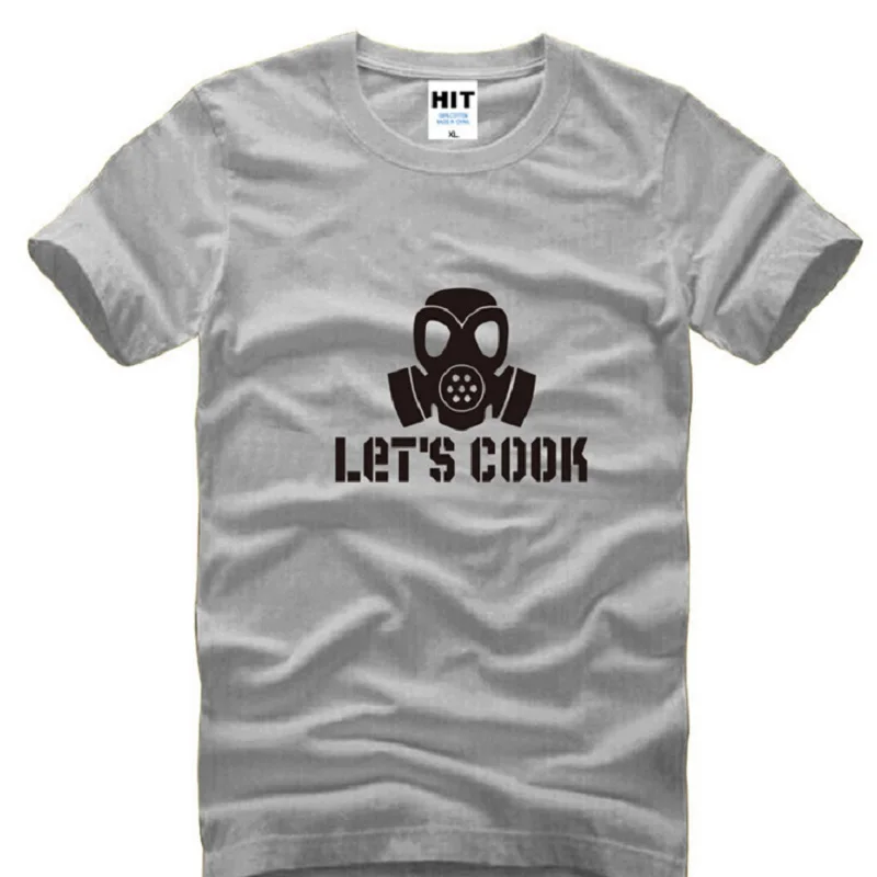 Новые дизайнерские BREAKING BAD футболки Мужская хлопковая футболка с коротким