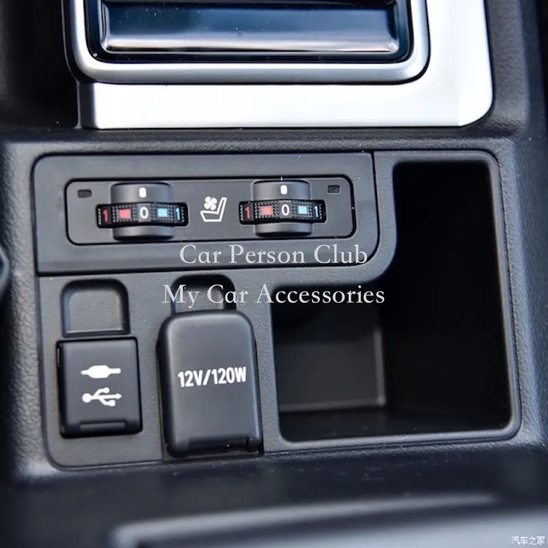 Для Toyota LAND CRUISER PRADO LC150 FJ150 внутренняя передача USB регулируемое сиденье панель Крышка отделка нержавеющая сталь автомобильные аксессуары