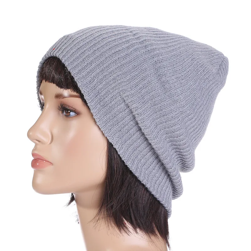 Hot Sale New Winter Hat For Men Skullies Beanies Women Fashion Warm Cap Unisex Elasticity Knit Beanie Hats Drop Shipping | Аксессуары