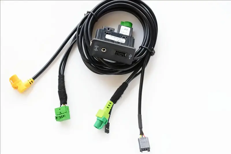 Штепсельная вилка 5QD 035 762E 5G0 222 E для Golf 7 MK7 CARPLAY USB AUX CarPlay MDI AMI|interface usb|vw usbinterface golf |