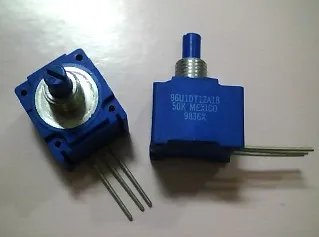 5PCS/LOT Mexico sealed potentiometer 96U1DT12A18 single 50K precision shaft length 12MM | Обустройство дома