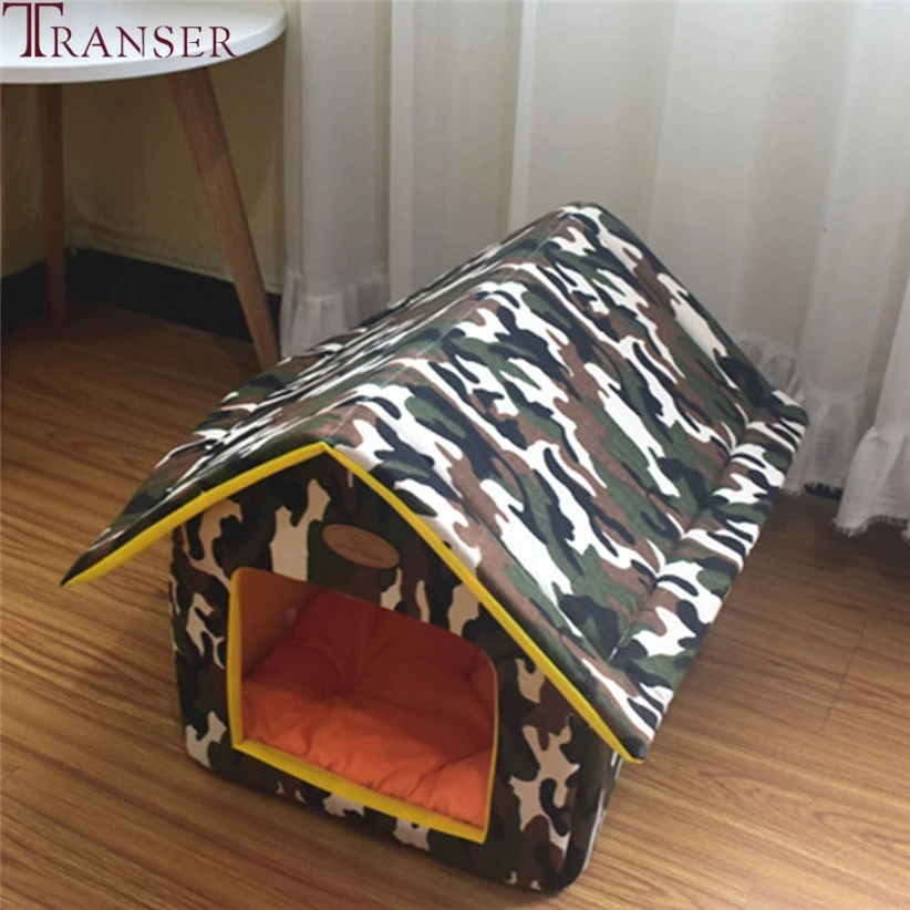 Transer складной дом в форме проектора домашняя комнатная кровать для собаки