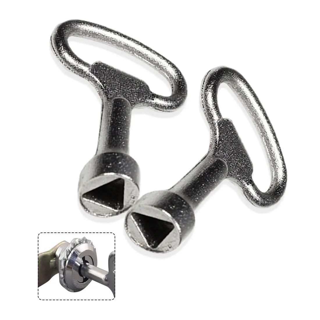 Panel Lock Key Universal Wrench Triangle Socket Train Electrical Cupboard Box Elevator Cabinet Switch | Инструменты